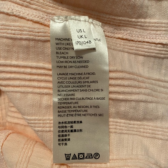 Free People Big Sur with Tie Dye Long Sleeves Size L - Picture 6 of 6